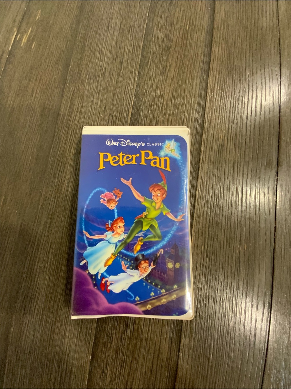 Walt Disney Peter Pan VHS - Blue Cover